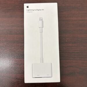 Genuine Apple Lightning to Digital AV Adapter MW2P3AM/A with Box A1438